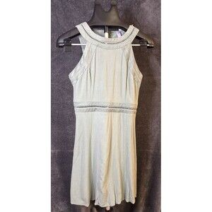 Alaya Green Suede Mini Dress Sz S